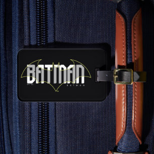 Batman Hi-Tech Naam Graphic Bagagelabel