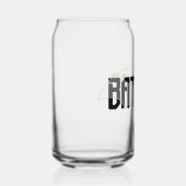Batman Hi-Tech Naam Graphic Blikvorm Glas (Rechts)