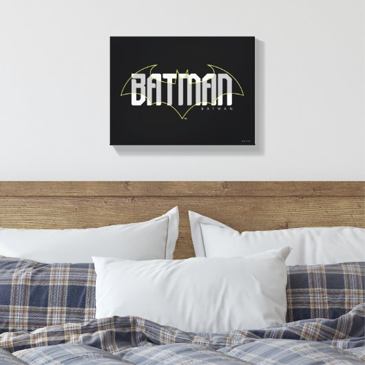 Batman Hi-Tech Naam Graphic Canvas Afdruk (Insitu (Slaapkamer))