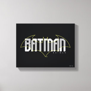 Batman Hi-Tech Naam Graphic Canvas Afdruk