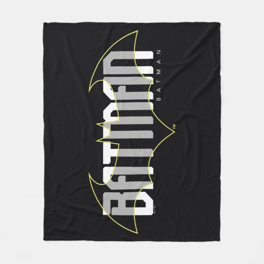 Batman Hi-Tech Naam Graphic Fleece Deken (Voorkant)