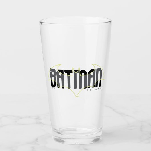 Batman Hi-Tech Naam Graphic Glas (Voorkant)