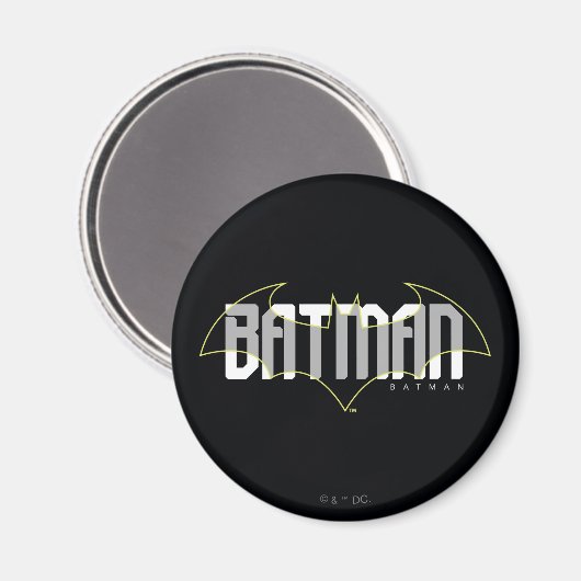 Batman Hi-Tech Naam Graphic Magneet (Voorkant / Achterkant)