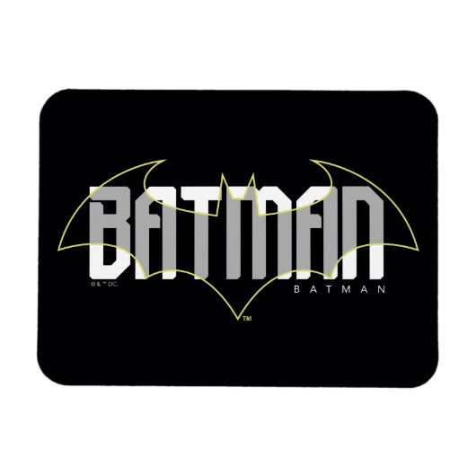 Batman Hi-Tech Naam Graphic Magneet (Horizontaal)