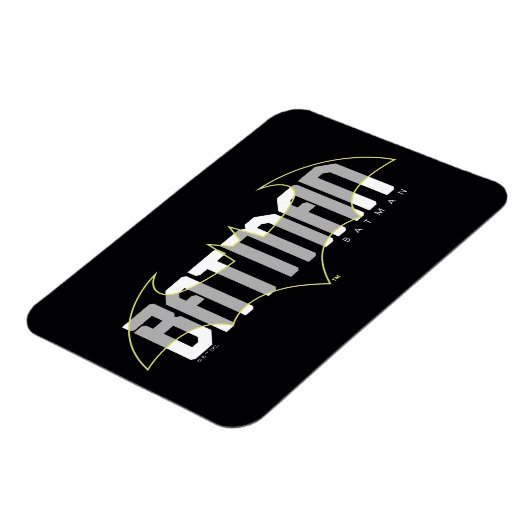 Batman Hi-Tech Naam Graphic Magneet (Linkerzijde)