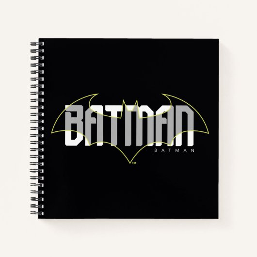 Batman Hi-Tech Naam Graphic Notitieboek (Voorkant)