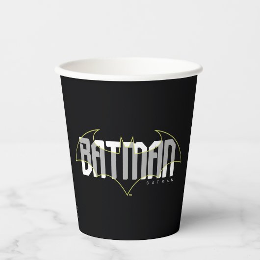 Batman Hi-Tech Naam Graphic Papieren Bekers (Voorkant)