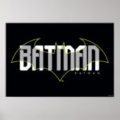 Batman Hi-Tech Naam Graphic Poster (Voorkant)