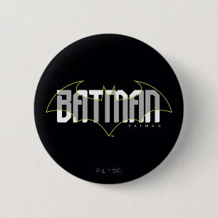 Batman Hi-Tech Naam Graphic Ronde Button 5,7 Cm