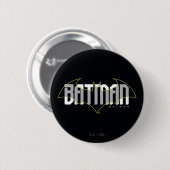 Batman Hi-Tech Naam Graphic Ronde Button 5,7 Cm (Voorkant /achterkant)