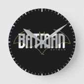 Batman Hi-Tech Naam Graphic Ronde Klok (Voorkant)