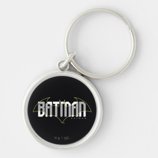 Batman Hi-Tech Naam Graphic Sleutelhanger (Voorkant)