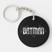 Batman Hi-Tech Naam Graphic Sleutelhanger (Voorkant)
