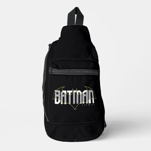 Batman Hi-Tech Naam Graphic Sling Bag (Voorkant)