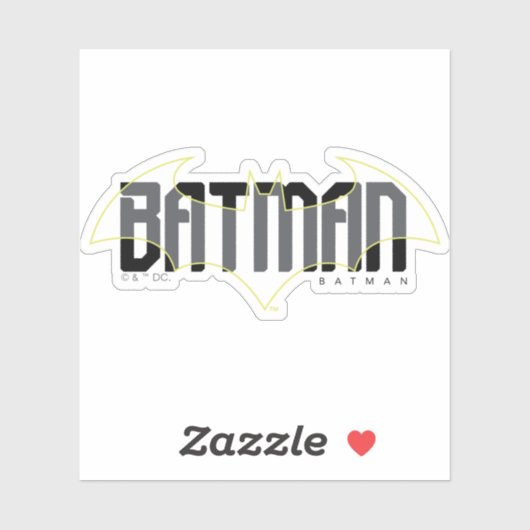 Batman Hi-Tech Naam Graphic Sticker (Vel)