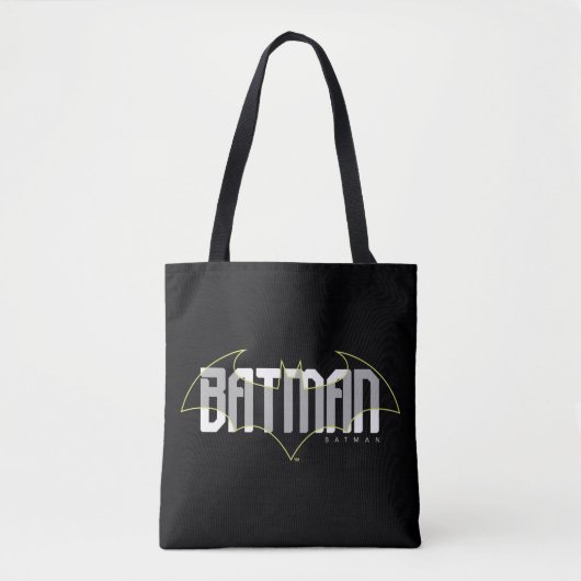 Batman Hi-Tech Naam Graphic Tote Bag (Voorkant)