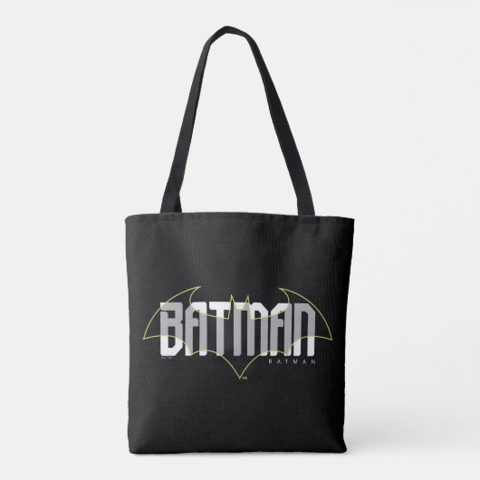 Batman Hi-Tech Naam Graphic Tote Bag (Achterkant)