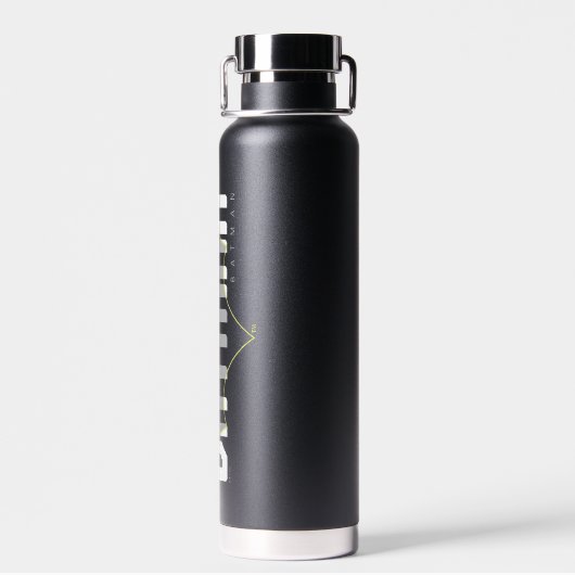 Batman Hi-Tech Naam Graphic Waterfles (Achterkant)