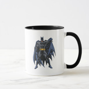 Batman houdt cape vast mok