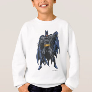 Batman houdt cape vast t-shirt