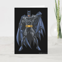 Batman houdt kapje vast kaart