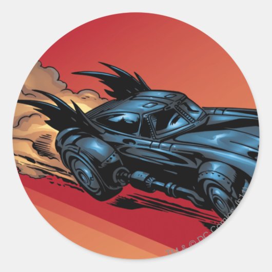 Batman Hyperdrive - 25A Ronde Sticker (Voorkant)