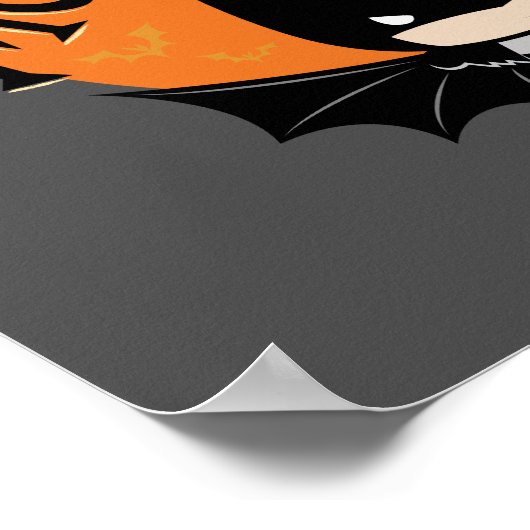 Batman | Ik wijk meer melk Poster (Hoek)