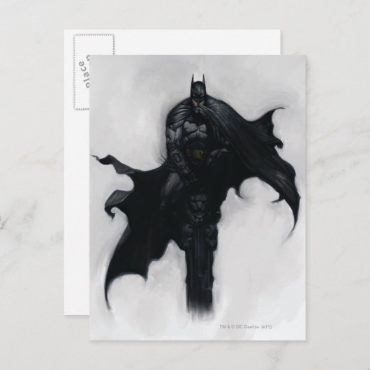Batman Illustratie Briefkaart (Voorkant / Achterkant)