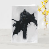 Batman Illustratie Kaart (Gele Bloem)