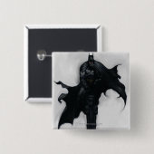 Batman Illustratie Vierkante Button 5,1 Cm (Voorkant /achterkant)