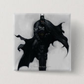 Batman Illustratie Vierkante Button 5,1 Cm