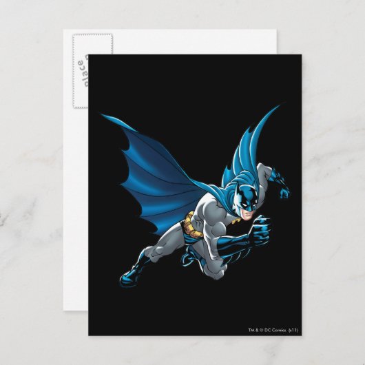 Batman in actie briefkaart (Voorkant / Achterkant)