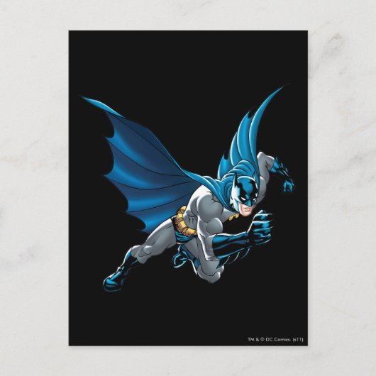 Batman in actie briefkaart (Voorkant)