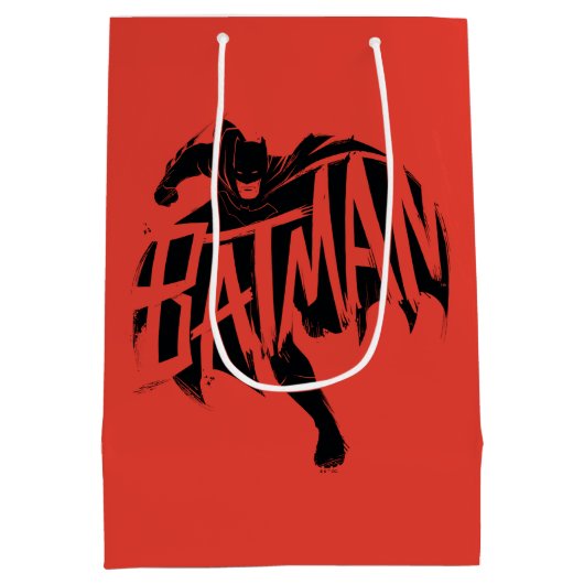 Batman Ink Brush-naam Medium Cadeauzakje (Achterkant)