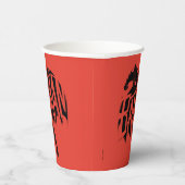 Batman Ink Brush-naam Papieren Bekers (Rechts)