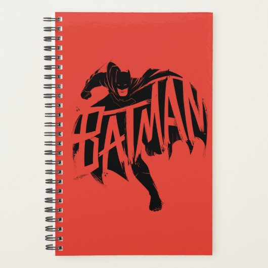 Batman Ink Brush-naam Planner (Voorkant)
