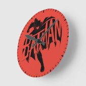 Batman Ink Brush-naam Ronde Klok (Hoek)