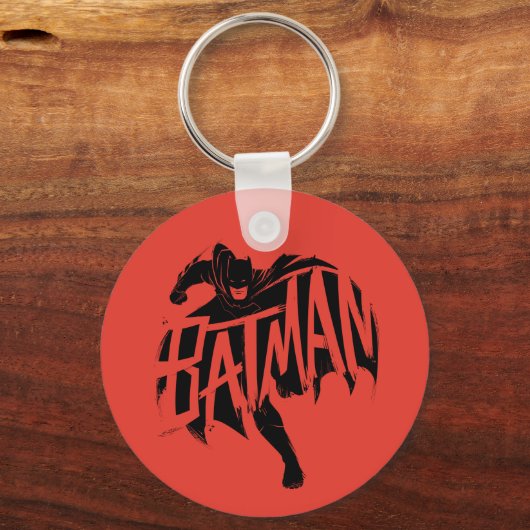 Batman Ink Brush-naam Sleutelhanger (Achterkant)