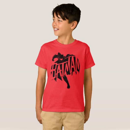 Batman Ink Brush-naam T-shirt