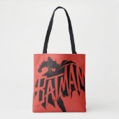 Batman Ink Brush-naam Tote Bag (Voorkant)