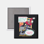 Batman | Jingle Bells, ik ruik niet. Magneet (Voorkant / Achterkant)