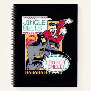 Batman Jingle Bells, ik ruik niet. Notitieboek