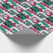 Batman | Joker Santa Pattern Cadeaupapier (Hoek)