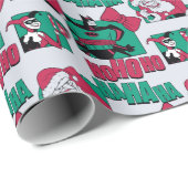 Batman | Joker Santa Pattern Cadeaupapier (Rol Hoek)