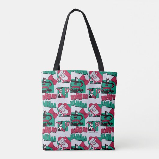 Batman | Joker Santa Pattern Tote Bag (Achterkant)