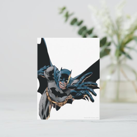Batman Jumping Forward, Yell Briefkaart (Staand voorkant)