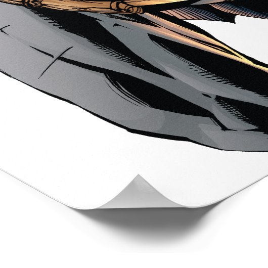 Batman Jumping Forward, Yell Poster (Hoek)