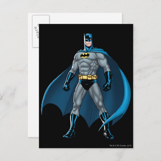 Batman Kicks Briefkaart (Voorkant / Achterkant)