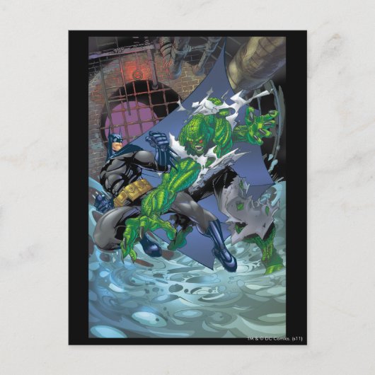 Batman - Killer Croc Briefkaart (Voorkant)