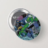 Batman - Killer Croc Ronde Button 5,7 Cm (Voorkant /achterkant)